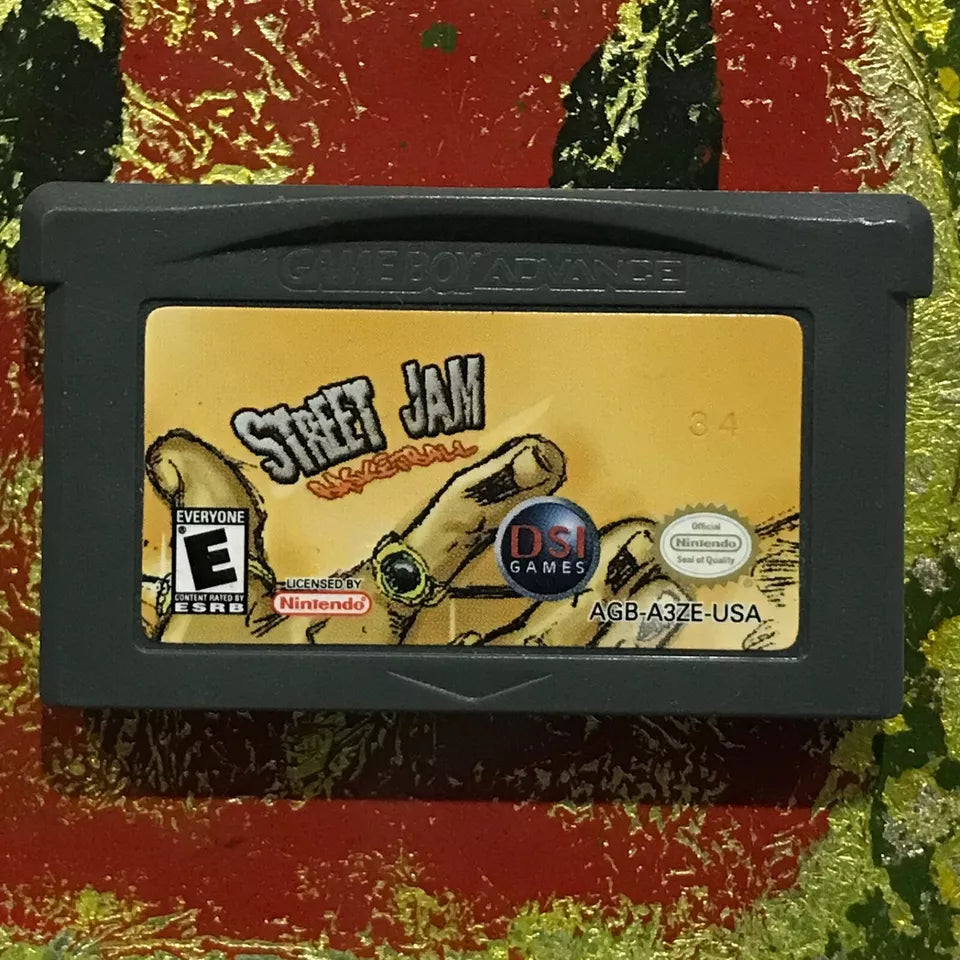 NBA Street Jam Nintendo Gameboy ADVANCE GBA Tested AUTHENTIC