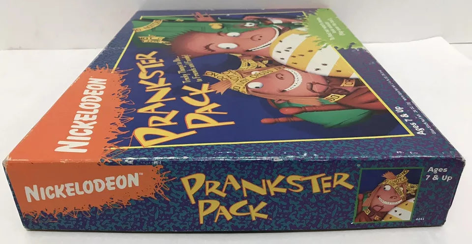 New Nickelodeon Prankster Pack Milton Bradley 1995 VINTAGE 90'S NOS Game Crafts