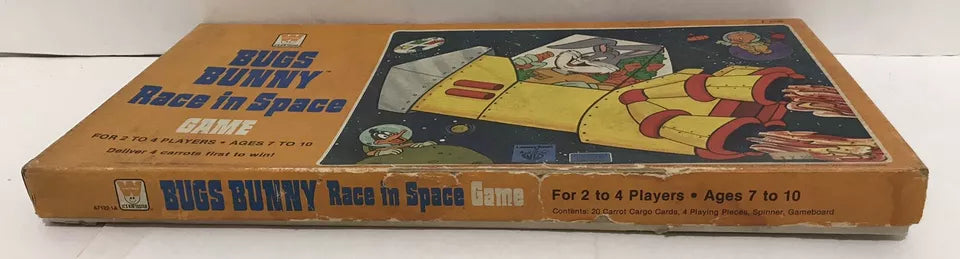 VINTAGE WHITMAN BUGS BUNNY RACE IN SPACE GAME COMPLETE 1980