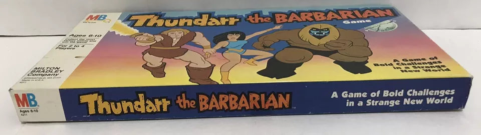 RARE Vintage Thundarr the Barbarian Board Game Milton Bradley