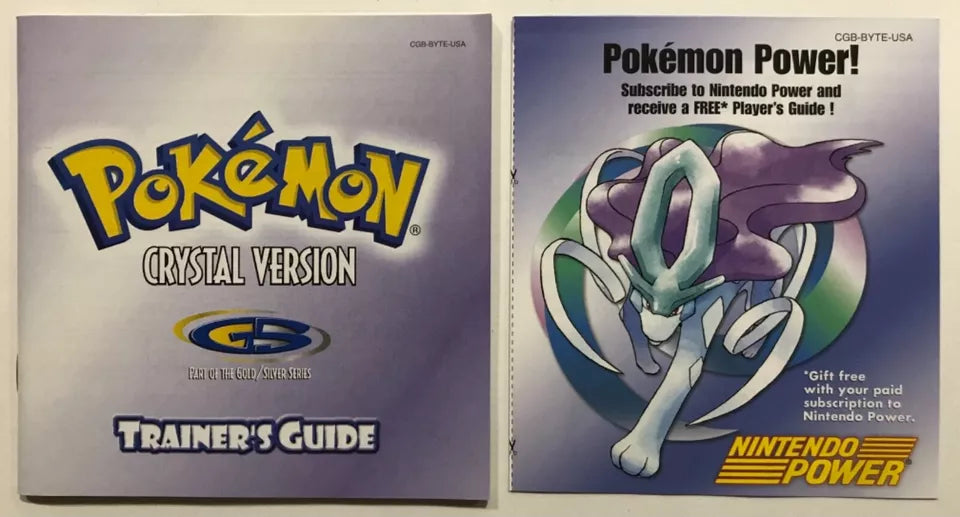 GBC Gameboy COLOR Manual Instruction Booklet YOU CHOOSE