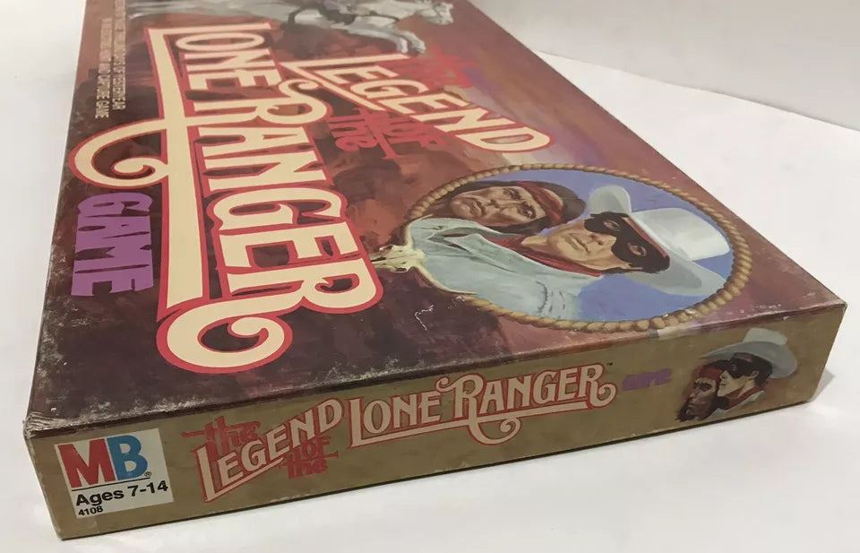 Vintage 1980 THE LEGEND OF THE LONE RANGER BOARD GAME New Sealed Unpunched