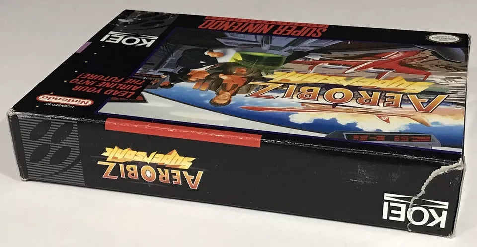 Aerobiz Supersonic (Super Nintendo Entertainment System, 1995) *BOX ONLY