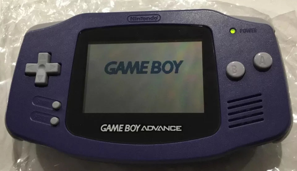 K-Mart Exclusive Indigo Nintendo Gameboy Advance GBA Limited Ed. Complete Mint