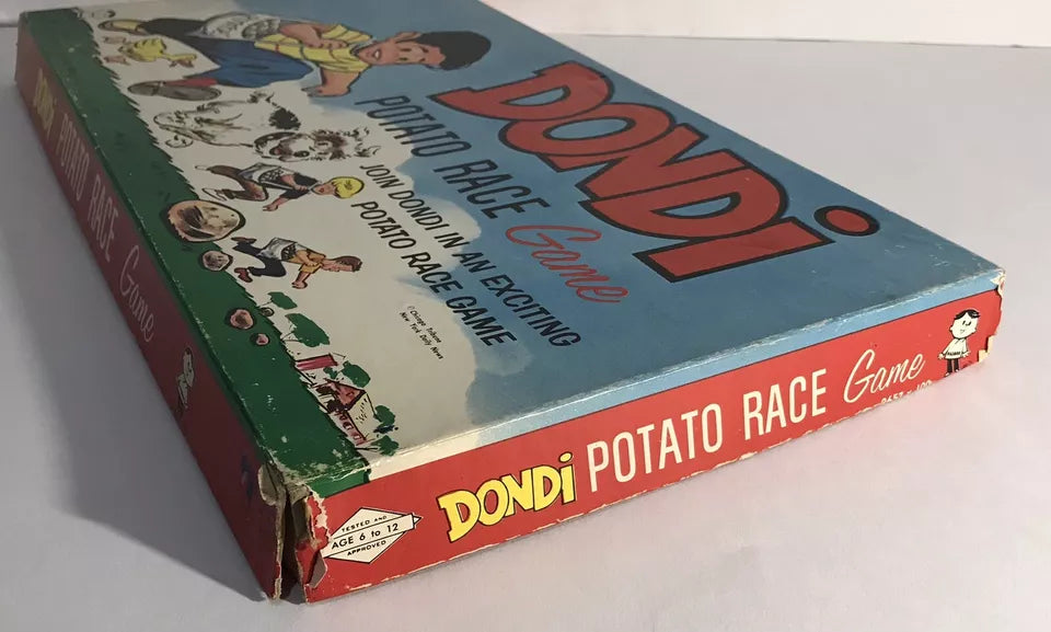 Dondi Potato Race Board Game Vintage Hassenfeld Bros. USA Complete