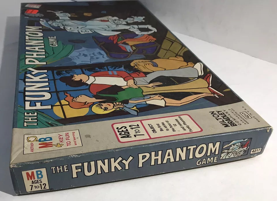 Vintage 1971 The Funky Phantom Milton Bradley Board Game Complete