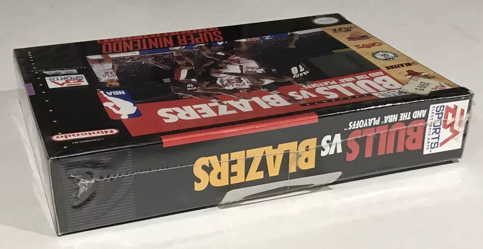 BULLS VS BLAZERS Super Nintendo SNES BRAND NEW FACTORY SEALED