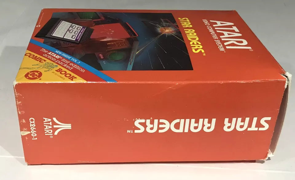 Star Raiders Complete Atari 2600 Game In Box Boxed Original w Touch Pad