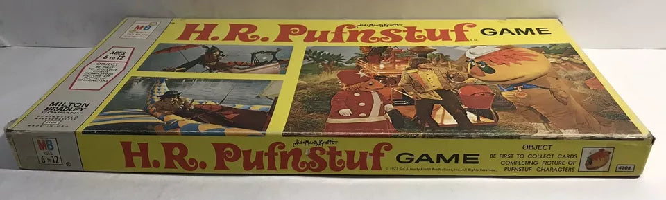 Vintage 1971 H R Puf N Stuf Puff N Stuff Board Game by Milton Bradley Complete