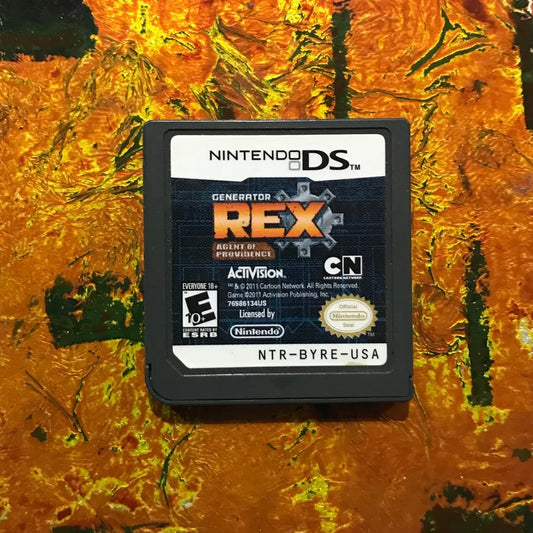 GENERATOR REX Nintendo DS Authentic Cleaned Tested