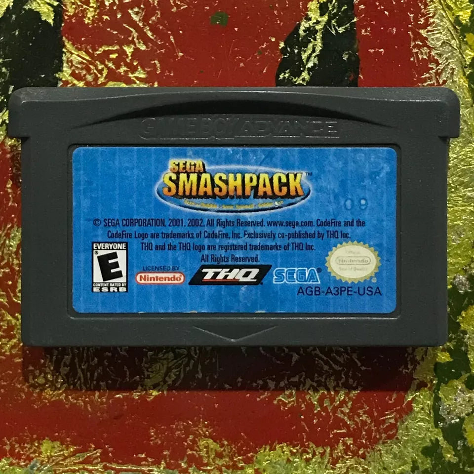 Super Smashpack Nintendo Gameboy ADVANCE GBA Tested AUTHENTIC