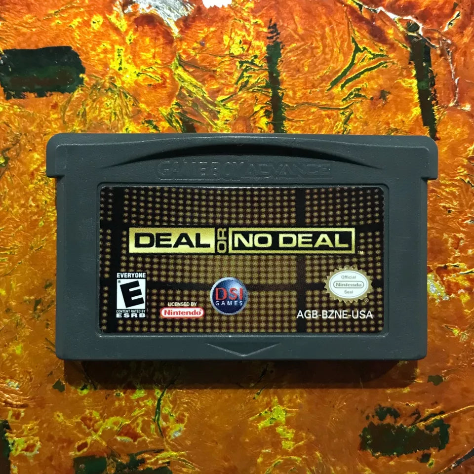 Deal or No Deal Nintendo Gameboy ADVANCE GBA Tested AUTHENTIC