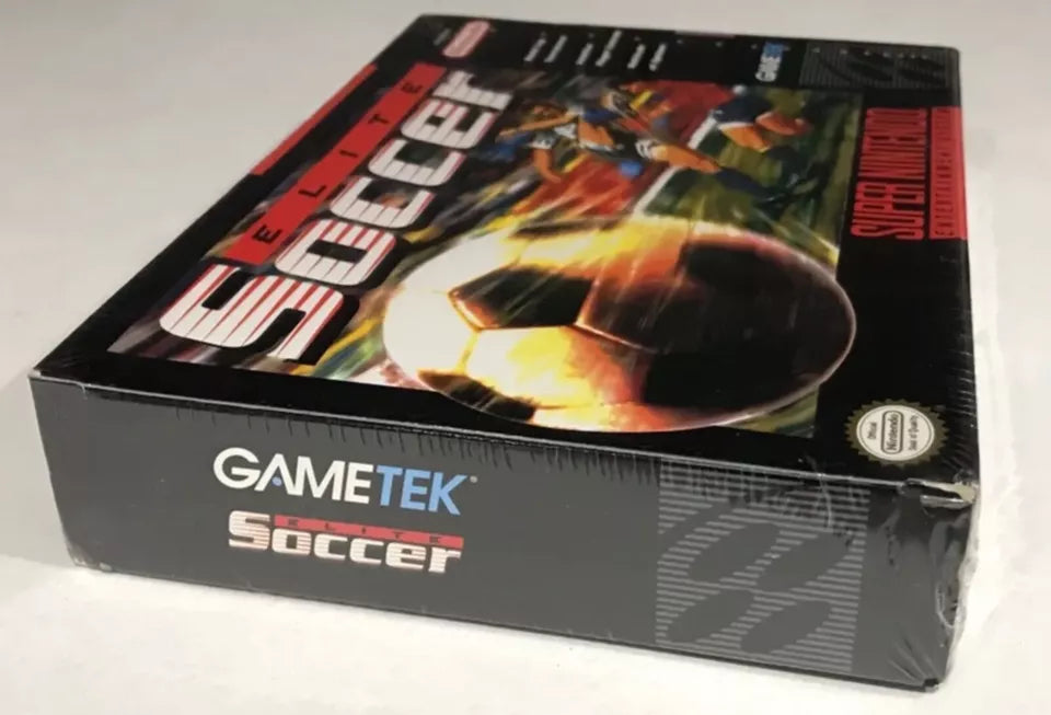 Elite Soccer Super Nintendo SNES BRAND NEW FACTORY SEALED RARE