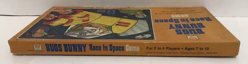 VINTAGE WHITMAN BUGS BUNNY RACE IN SPACE GAME COMPLETE 1980