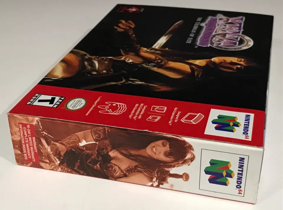 XENA Warrior Princess Nintendo 64 N64 Authentic Original Box Manual Complete EX+