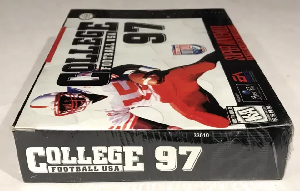 College Football USA 97 Super Nintendo SNES BRAND NEW FACTORY SEALED Rare