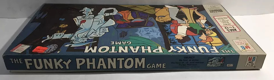 Vintage 1971 The Funky Phantom Milton Bradley Board Game Complete