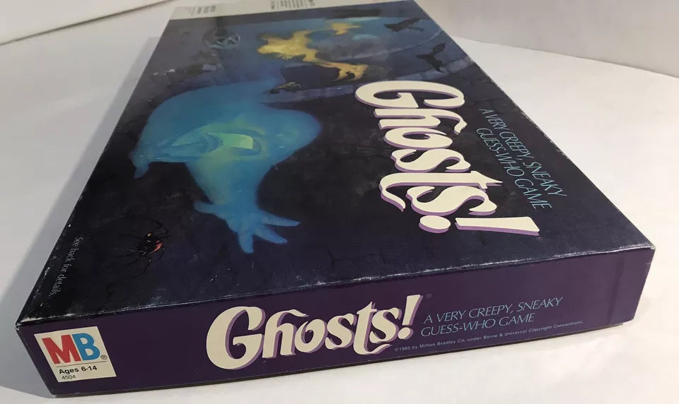 Vintage Milton Bradley Ghosts! 1985 Glow in The Dark Board Game - COMPLETE!