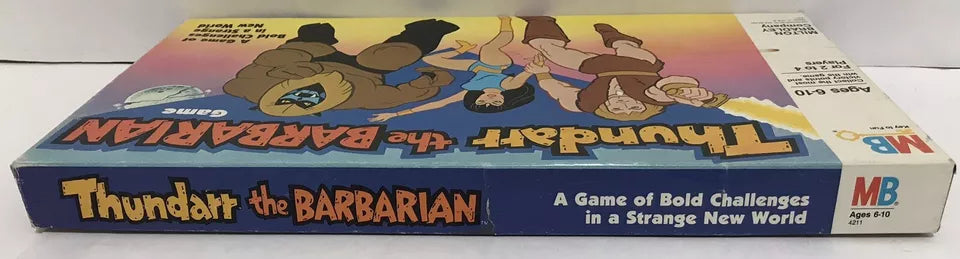 RARE Vintage Thundarr the Barbarian Board Game Milton Bradley