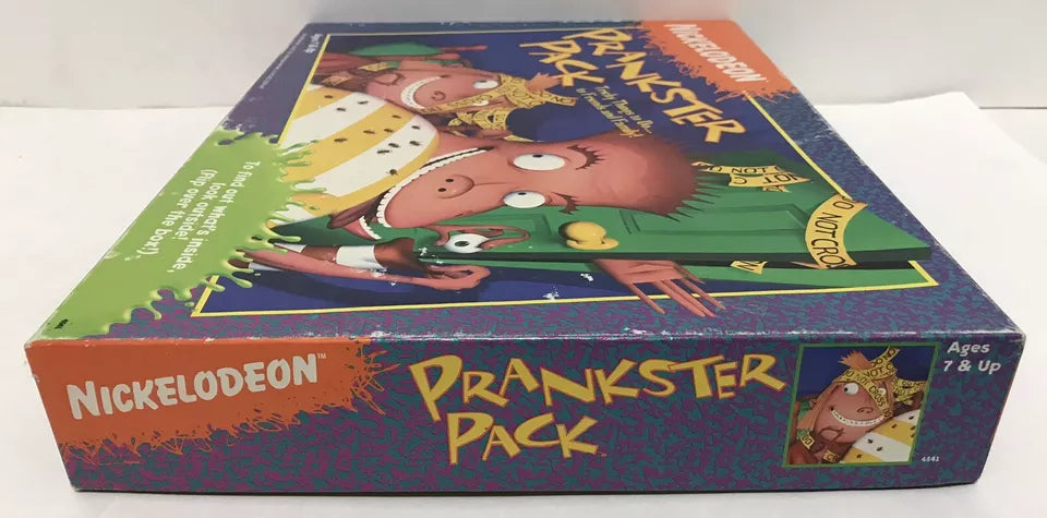 New Nickelodeon Prankster Pack Milton Bradley 1995 VINTAGE 90'S NOS Game Crafts