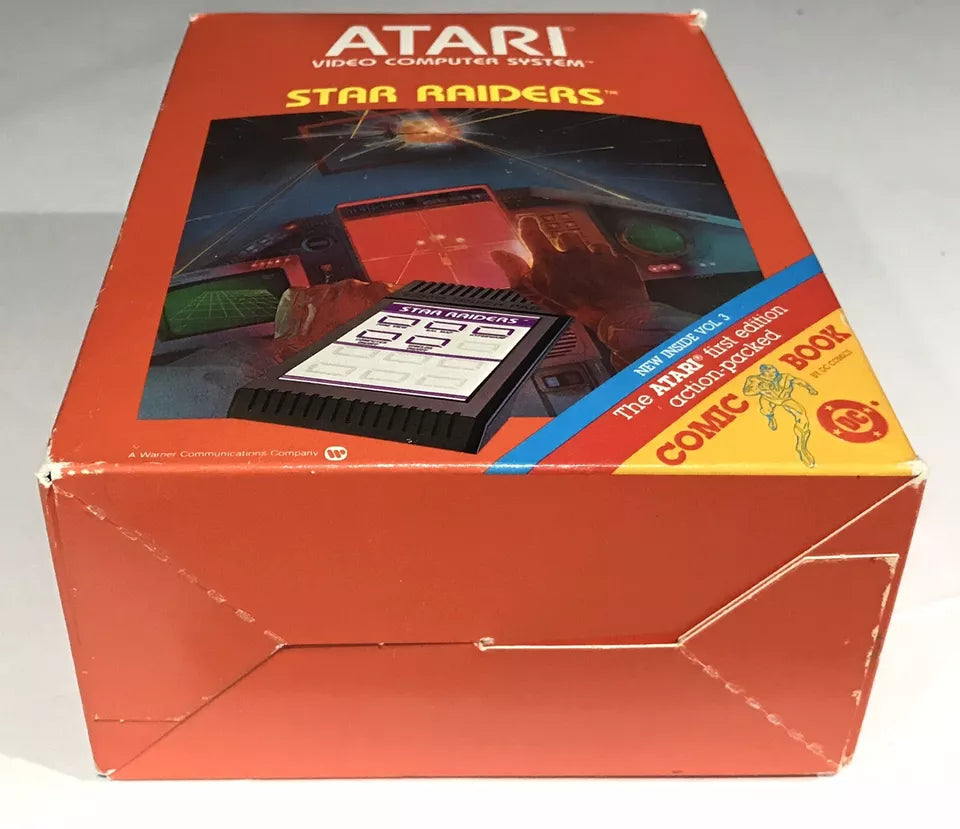 Star Raiders Complete Atari 2600 Game In Box Boxed Original w Touch Pad