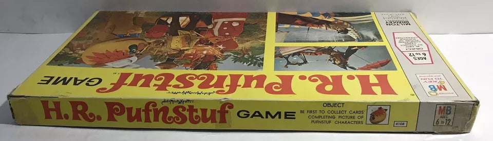 Vintage 1971 H R Puf N Stuf Puff N Stuff Board Game by Milton Bradley Complete