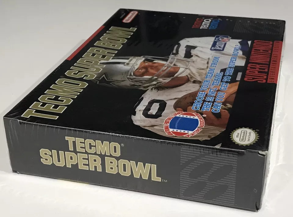 TECMO SUPER BOWL Super Nintendo SNES BRAND NEW FACTORY SEALED