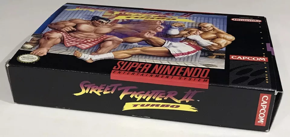 Super Nintendo Street Fighter II 2 Turbo CIB Complete! SNES Near Mint