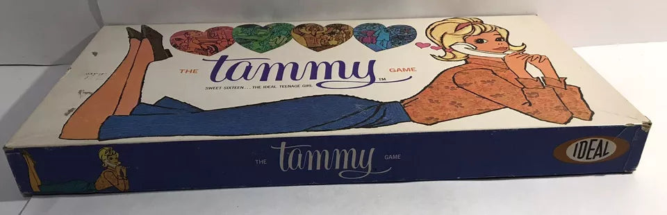 Vintage Tammy Sweet 16 Board Game Ideal 1963 No Instructions