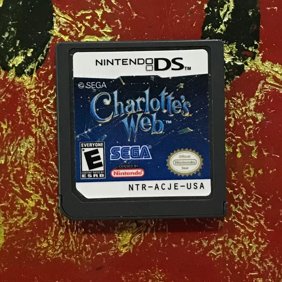 Charlottes Web Nintendo DS Authentic Cleaned Tested