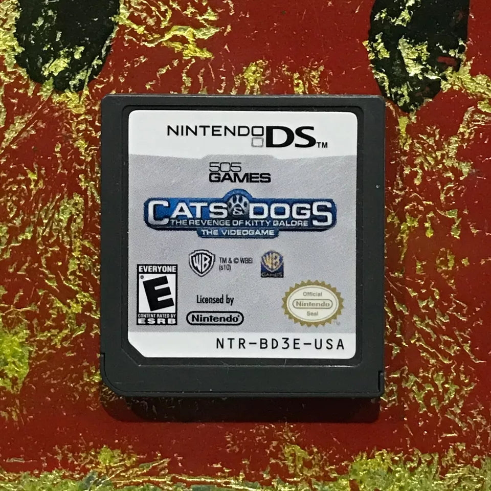 CATS & DOGS Nintendo DS Authentic Cleaned Tested