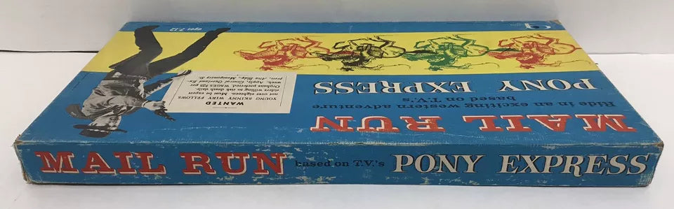 Mail Run Pony Express TV Series Based Quality Games 1960 Grant Sullivan Complete