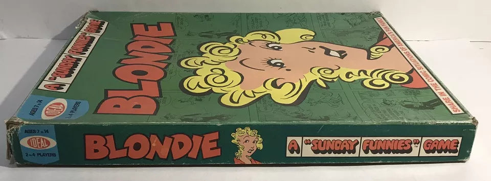 Vintage 1972 Ideal Blondie - A Sunday Funnies Board Game Complete