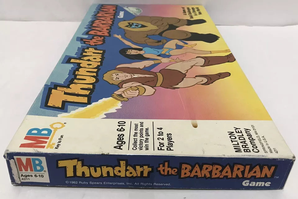 RARE Vintage Thundarr the Barbarian Board Game Milton Bradley