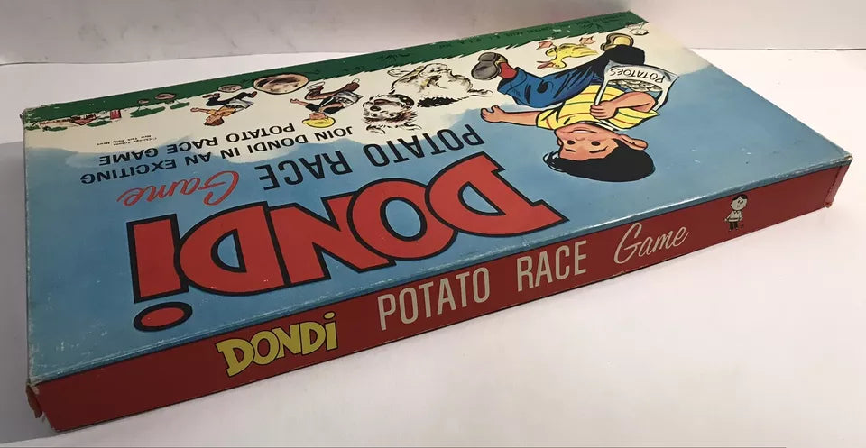 Dondi Potato Race Board Game Vintage Hassenfeld Bros. USA Complete