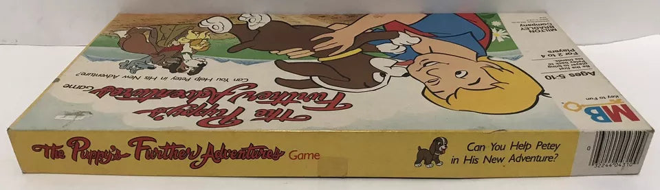 1984 Milton Bradley The Puppy's Further Adventures Vintage Board Game COMPLETE