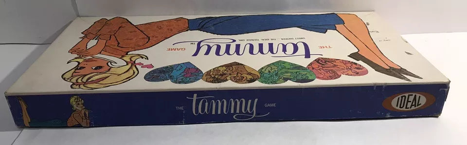 Vintage Tammy Sweet 16 Board Game Ideal 1963 No Instructions