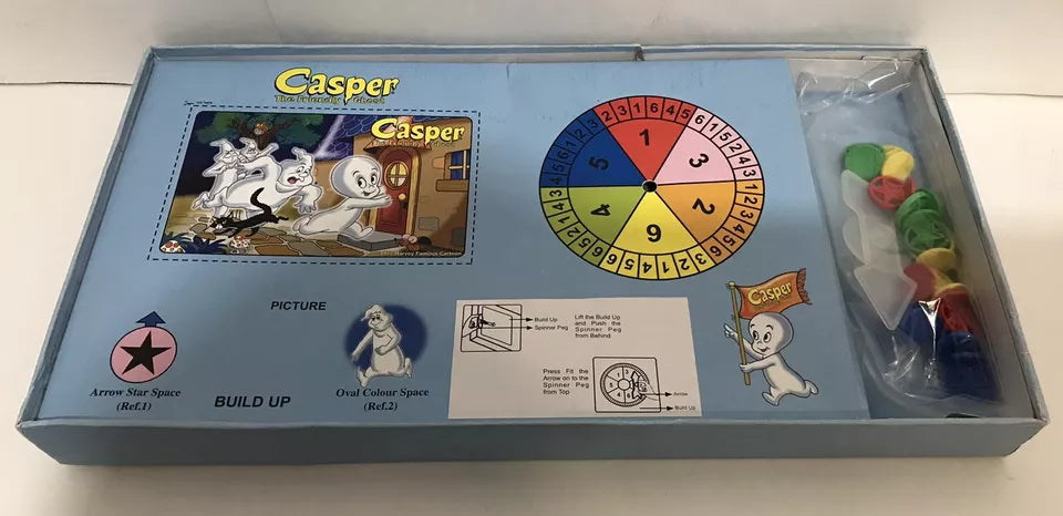 1988 Casper the Friendly Ghost Game Funskool New Old Stock Unpunched