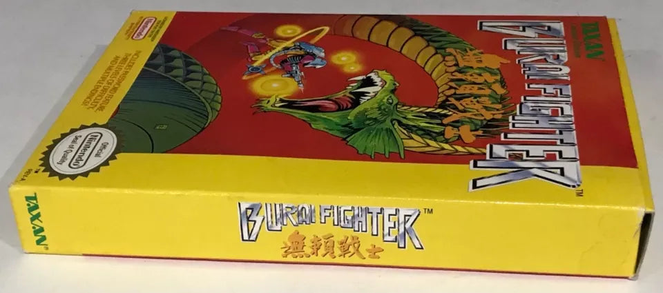 BURAI FIGHTER Nintendo NES Box Manual Complete Near Mint