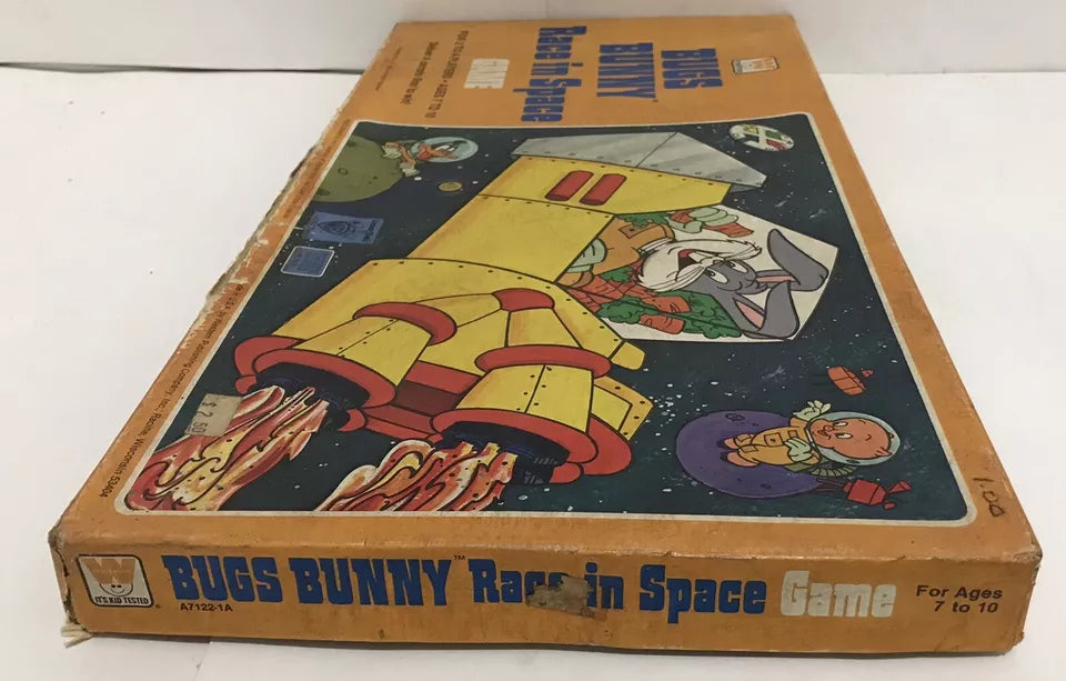 VINTAGE WHITMAN BUGS BUNNY RACE IN SPACE GAME COMPLETE 1980