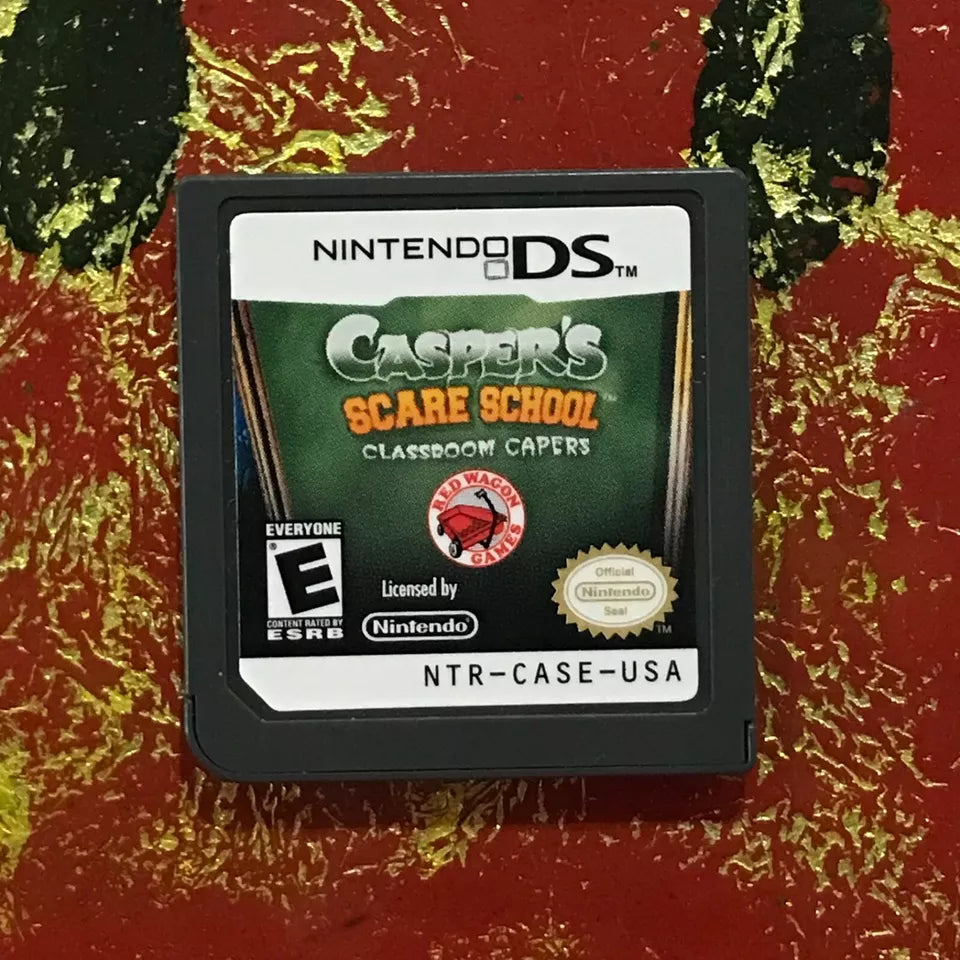 Casper's Scare School Classroom Capers Nintendo DS Authentic Cleaned Tested