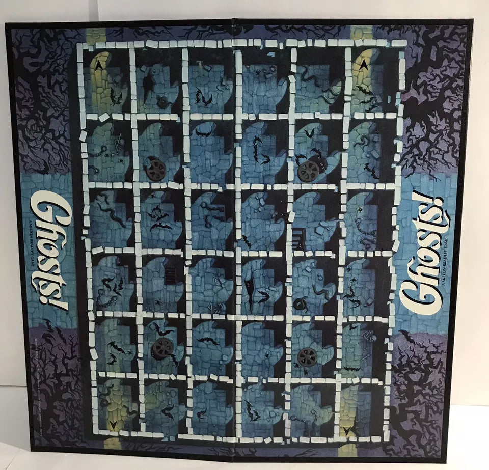 Vintage Milton Bradley Ghosts! 1985 Glow in The Dark Board Game - COMPLETE!