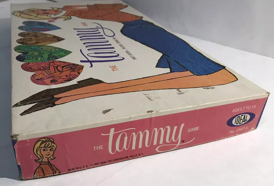 Vintage Tammy Sweet 16 Board Game Ideal 1963 No Instructions