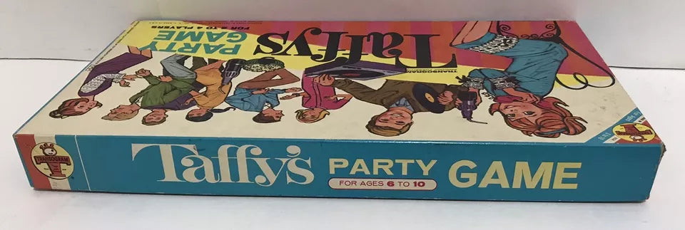 Vintage 1960s Transogram Taffy's Party Board Game Complete