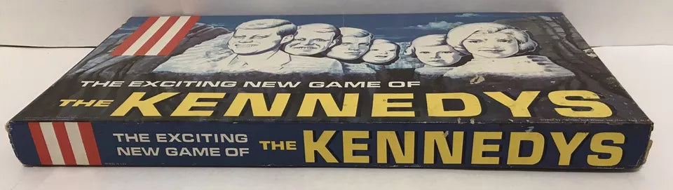 NEW Unused 1962 Transco Adult Games The Kennedys Board Game 3879 Vintage Rare