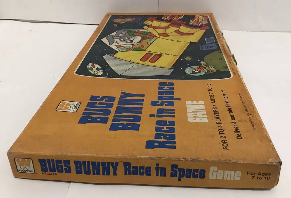 VINTAGE WHITMAN BUGS BUNNY RACE IN SPACE GAME COMPLETE 1980