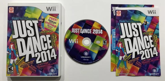 Just Dance 2014 Nintendo Wii Game Authentic With Original Case CIB Complete