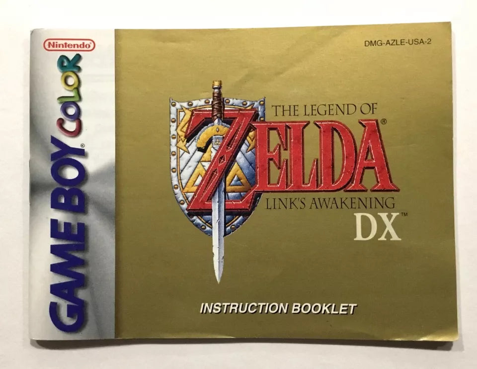 GBC Gameboy COLOR Manual Instruction Booklet YOU CHOOSE