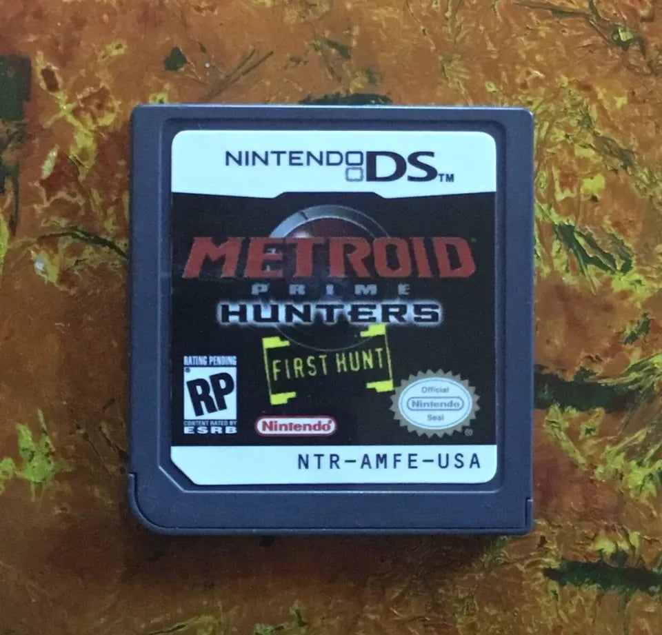 Metroid Prime Hunters First Hunt Nintendo DS Authentic Cleaned Tested