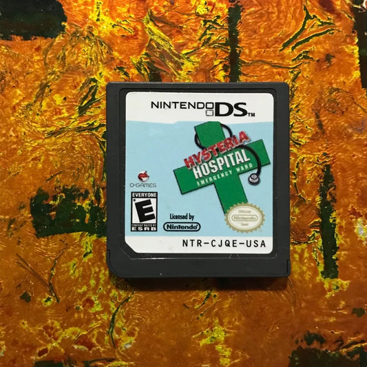 HYSTERIA HOSPITAL Nintendo DS Authentic Cleaned Tested